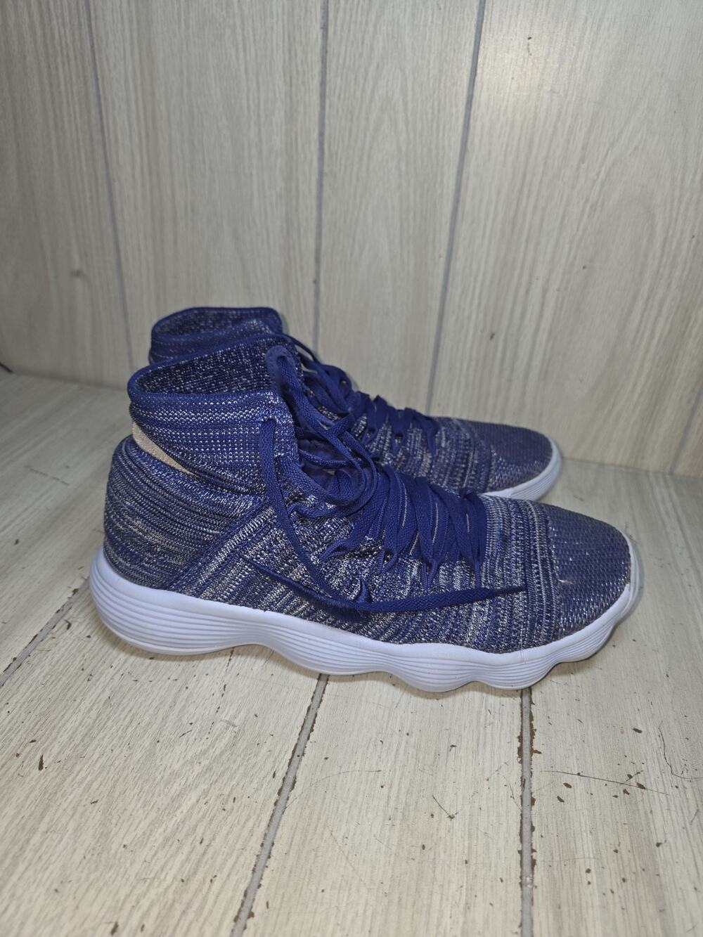 Nike Hyperdunk 2016 Flyknit 'College Navy' Basketball Shoes Mens 11 Sneakers